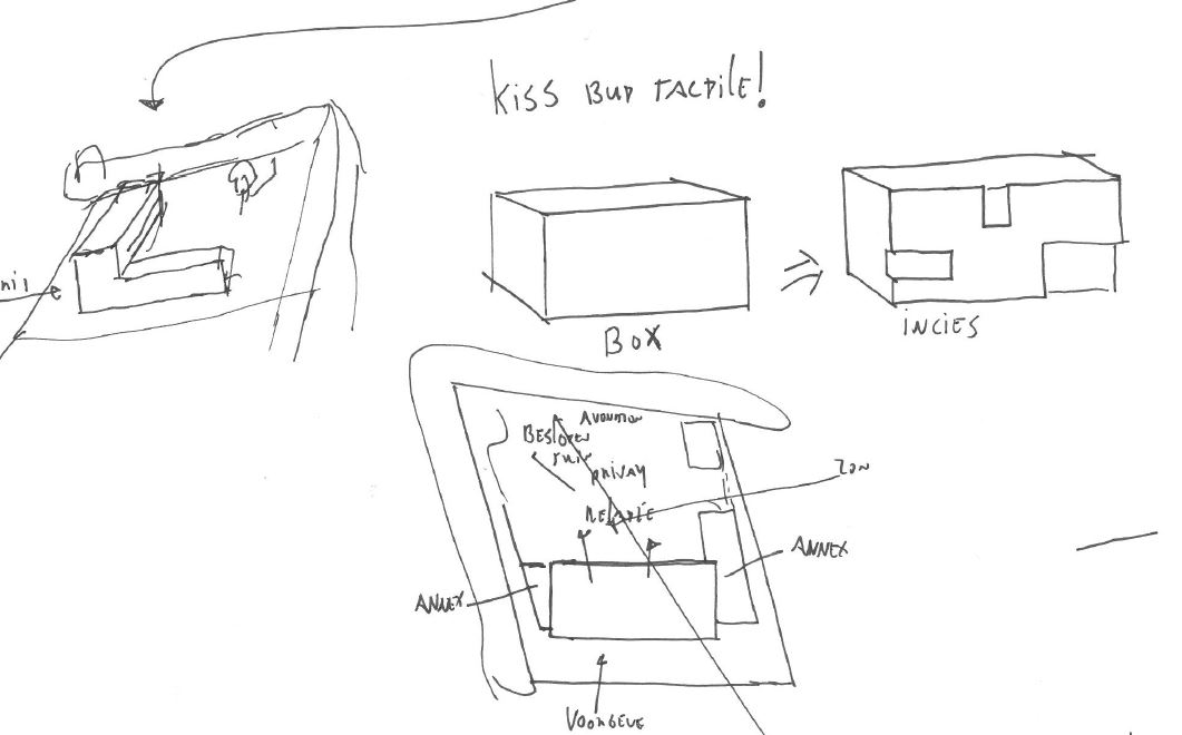 concept schets woning Hof van Reimerswaal kavel 1